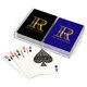 Striped Initial Double Deck Playing Cards Image 2 of 2